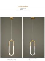 Lámpara Colgante De LED Brillante Para Dormitorio Y Sala De Estar Decoración De Techo Estilo Nórdico Lámpara Pendente De Metal Para Cocina Y Habitación - details 5