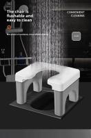 Asiento Portátil Para Inodoro Para Uso Doméstico Convirta Su Inodoro En Un Inodoro Sentado Para Mujeres Embarazadas Ancianos Y Personas Mayores - details 8