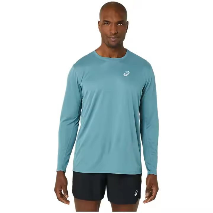 Camiseta de Manga Larga Asics Core Ls Top para hombre en color azul - 1