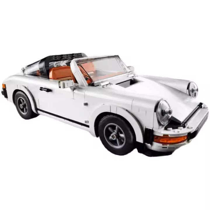 Conjunto De Bloques De Construcción De Coche Retro Técnico 1458 Piezas 2en1 Kit De Modelo Clásico Para Adultos Y Adolescentes Juguetes Regalos De Navidad - 1