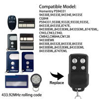 Control Remoto Para Puerta De Garage Compatible Con Modelos 94330E 94335E 94333E 94335EML 84335EML 84330AML 1A5639-7 ML700 - details 1