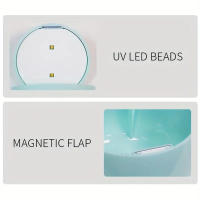Esterilizador Portátil Para Biberón Y Chupete De UV Mini Para Biberón Y Chupetes De Bebé Estérilizador De Mordedores Y Bombillas De Pecho - details 4