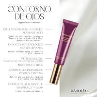 Atashi Antioxidante - Contorno De Ojos Iluminador Regenerante | Reduce Líneas De Expresión, Bolsas Y Ojeras | Con Haloxyl, Vitaminas C, E Y Coq10 | Todo Tipo De Piel |15ml - details 5