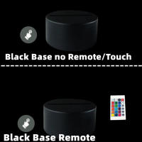 Luz Nocturna 3D De Fútbol USB Con Control Remoto Y Táctil 7/16 Colores Regalo Para Fanáticos Cumpleaños Y Navidad - details 0