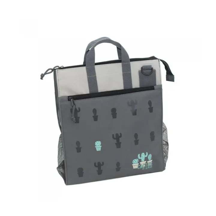 Plusdescanso Bebé- Bolso maternal OLMITOS Cactus. Precioso bolso para las cosas imprescindibles del bebé. Bolso para el cochecito. - 1