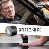 AREABOXES Cinta Americana Reforzada 50m – Extrafuerte, Impermeable, Multiusos, 50mm de Ancho (NEGRO) - details 1