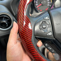 Kit De 2 Fundas Para Volante De Coche Universal 38CM Antideslizante Cubierta De Cuero Protector De Interior Decorativo Accesorios Para Automóvil - details 1
