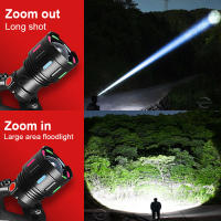 Linterna Frontal LED Recargable De Mayor Potencia Para Camping Caza Y Senderismo Antigolpes Impermeable Con Luz LED De Alta Eficiencia - details 1