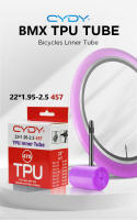 Tubo Interno De Bicicleta CYDY TPU 22 Pulgadas Various Tamaños Con Válvula 45mm Para BMX Ciclismo Tyre Pneu 22x1.95-2.5 - details 0