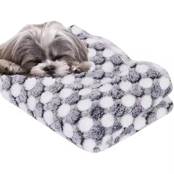 Manta para mascotas, mantas y mantas de vellón para perros, manta súper suave y esponjosa para cachorros, manta duradera para perros y gatos, para perros y cachorros - 1