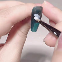 Pincel De Uñas Triangular 1Pc Para Arte De Uñas Con Punta 3D Para Fototerapia Acrílica UV Gel DIY Herramientas De Manicura - details 3