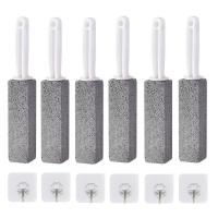 6PCS Piedra De Púmice Limpieza De Inodoro Pincel De Baño Eliminación De Cal Y Rostro Herramientas De Limpieza Para Paredes De Azulejos Y Lavabo - details 8