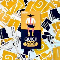 Asmodee - Quick Stop Juego de Mesa Dinámico para Familia y Amigos - Gran Premio del Juguete 2024 - Creatividad y Rapidez - A partir de 10 Años, Juego De 2 a 7 Jugadores, Versión Entretenida del Juego Stop - Regalo Original - Juego en Español - details 1