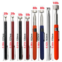 Vara De Hierro Retráctil De Acero Inoxidable Con Succión Magnética Fuerte Mango Rojo Naranja Antena Recogida Herramienta Doméstica DIY - details 1