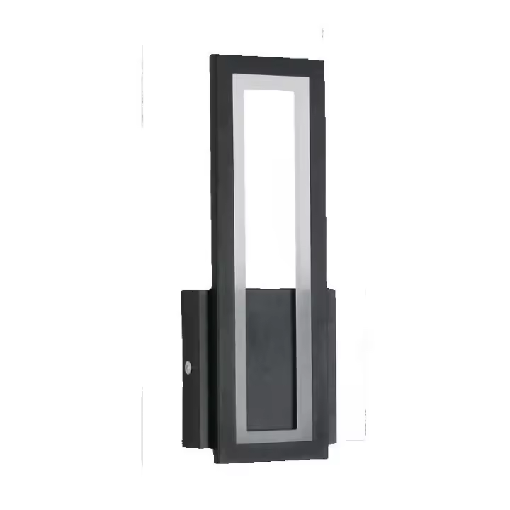 Lámpara de pared LED para interiores, lámpara de pared LED cuadrada simple de 16 W, lámpara de pared LED con iluminación decorativa moderna para sala de estar, dormitorio, pasillo, blanco cálido 3000 K - 1