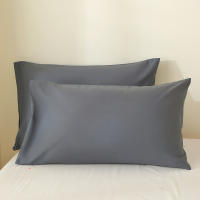 Juego De Fundas Para Almohadas De Poliéster 100% Blanco 2 Piezas Tamaños Estándar De USA Para Cama Reina Y Rey - details 4