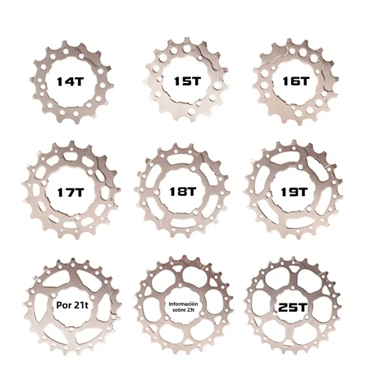 Casete De Bicicleta De Montaña De Alta Calidad Engranaje Del Eje De Volante 12 Velocidades MTB Ajustable Para SHIMANO SRAM Sunrace - 1