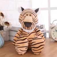 Muñeco De Peluche De 25cm Kawaii Con Animales Del Bosque León Tigre Elefante Mono Zorro Juguetes Para Dormir De Peluche Realistas Para Niños - details 50