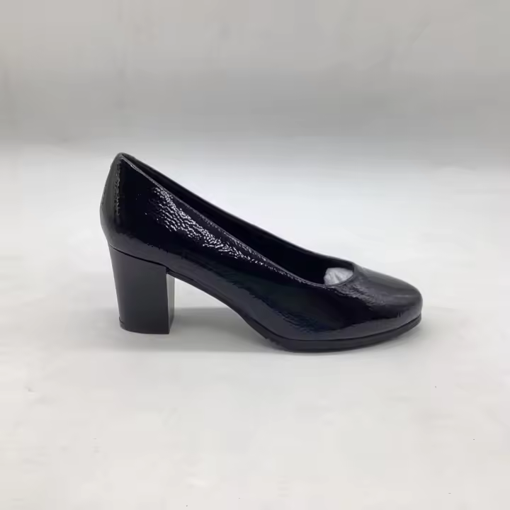 Virucci - Zapatos de Salón con Tacón Casual de Mujer Cómodas Modernas VRA-1005 disponible en Bronce, Burdeos, Negro, Plomo - 1