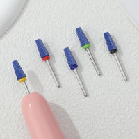 Nueva Rosca De Uñas Cerámica Rosa 5 En 1 Para Máquina Eléctrica De Perforación Tamaño 3/32" Retira Rápidamente Acrílico O Gel Duro - details 11