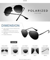 Gafas de Sol Polarizadas Piloto para Hombre - Protección UV400 - details 2