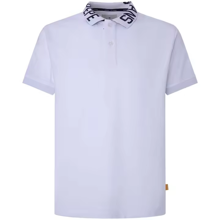 Polo de Manga Corta Pepe Jeans Jacob para hombre en color blanco - 1