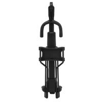 Soporte Portátil Plegable Para Instrumentos Musicales Digital S-128 Soporte De Piso Ajustable Para Ukulele Violín Banjo Saxofón Negro ABS+Metal - details 6