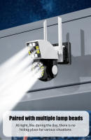 Cámara IP Neye 4K/8MP WiFi Dual Lente Pantalla Exterior Y Interior Seguridad CCTV Para Hogar Y Jardín Resistente Al Agua - details 8