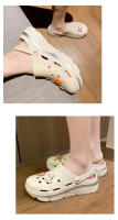 Sandalias De EVA Para Mujer Con Plataforma Cómodas Y Transpirables Zapatos De Playa Dos Características Usable En Jardín Y Hogar - details 3