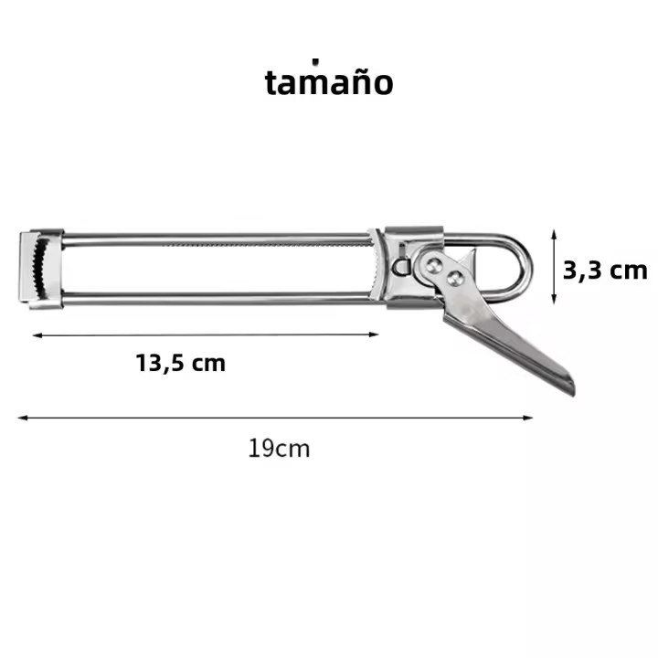 JJYY Abrebotellas Ajustable Multifunción En Acero Inoxidable Herramienta De Cocina Para Desatar Tapas Y Jarros Mano De Obra Ahorradora - 1