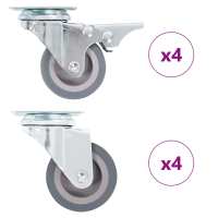 vidaXL Ruedas Giratorias con Diámetro 50mm Manipulación Materiales Muebles Cantidad 4 unidades,  8 unidades,  12 unidades y mas - details 5