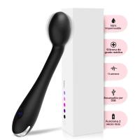 Vibrador De 12 Velocidades Con Punto G En Silicone - Masajeador De Prostata Para Mujeres, Estimulador Silencioso Recargable Por USB Juguetes Sexuales Adultos - details 4