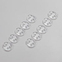 Cadena De Acrílico Transparente Con Bolas De Café Y Nariz De Cerdo Ovalada Para Hacer Joyas Accesorios Para Pulseras Y Collares DIY 10 Piezas - details 4