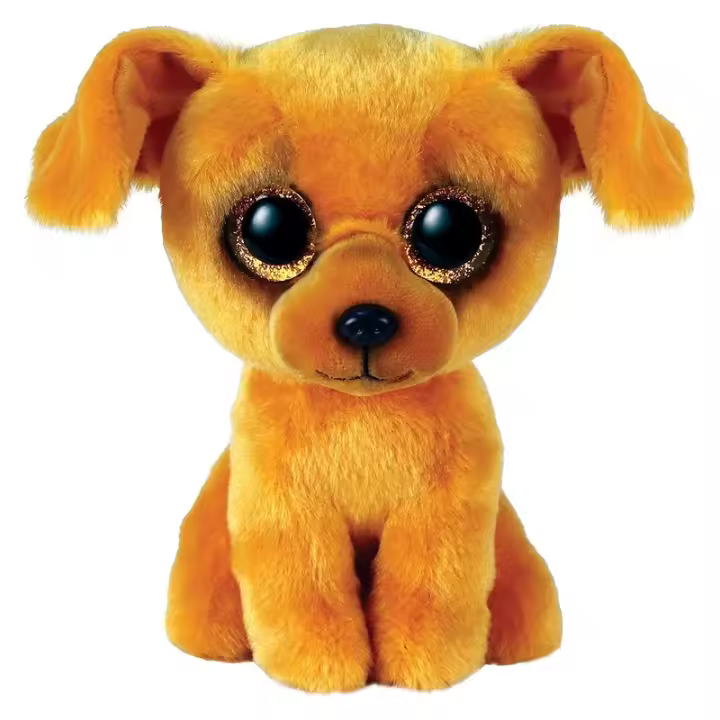 Peluches Beanie Boo modelo Zuzu marrón claro de 15 cm - 1