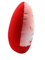Cojín en forma de corazón loneta rojo  con dos ositos y árbol con hojas de corazón Arte Model 30 cm - Hecho en España - ideal para demostrar tu amor a esa persona especial - details 2