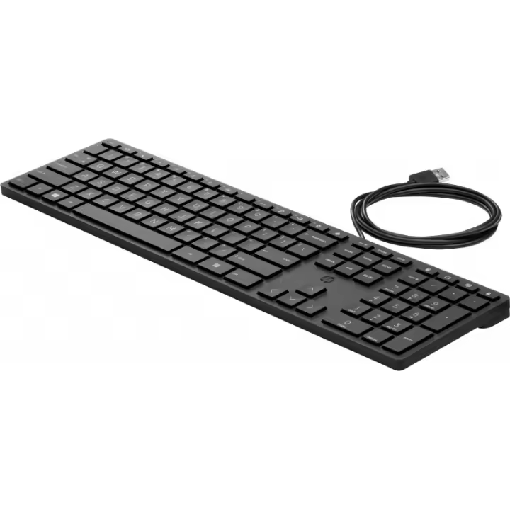 HP - Teclado de sobremesa con cable 320K - 9SR37AA 9SR37AA - 1