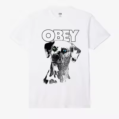 Camiseta Obey Dalmation White 165263923-WHT - 1