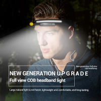 Linterna Frontal LED Recargable USB Con Sensor De Movimiento Y 4 Modos Iluminación De 230 Grados Torcha Frontal Heinast - details 3