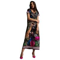 Vestido Midi Estampado Safari – WA Wild Animal | Colorido, Cómodo y con Estilo Exótico - details 0