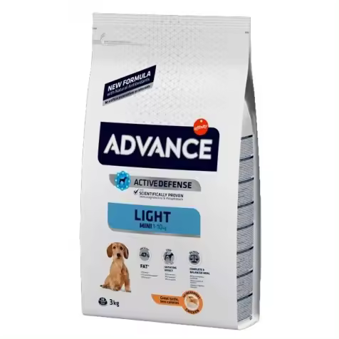 Advance Mini Light Chicken & Rice 1.5 Kg - 1