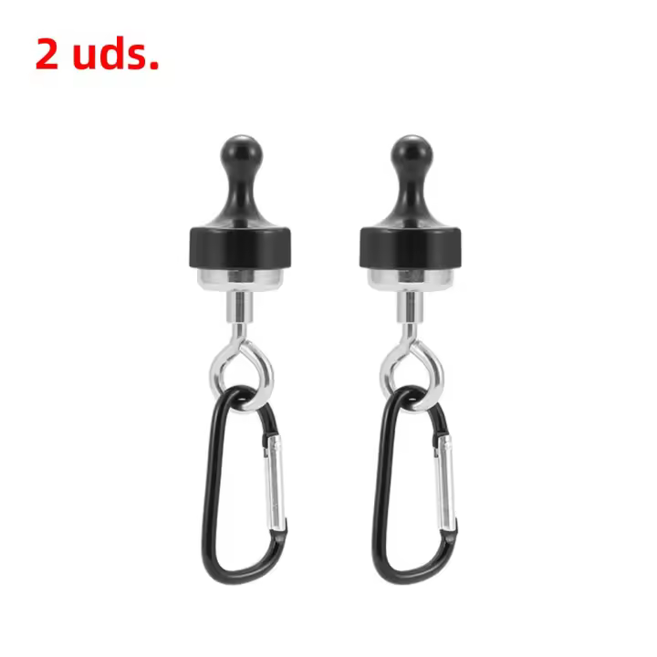Ganchos Magnéticos Para Camping 1-30 Piezas Resistentes Y Separables Para Tienda De Campaña Y Canopo Clip De Correa Magnética Accesorios De Herramientas De Camping - 1