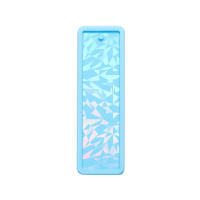 Molde De Silicona Para Marcapáginas Holográfico Láser Rectangular De Luz Y Sombra Cristal Epoxy Resina Para Manualidades - details 3
