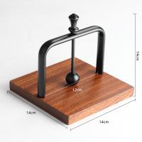 Porta Servilletas De Madera Sólida Sapele Para Restaurante Occidental Y Hotel Soporte Para Toalla De Papel De Estilo Cafetería - details 5
