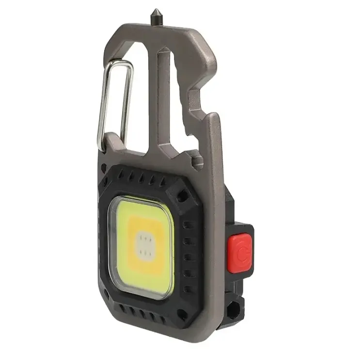Luz LED Portátil Mini COB Con Display De Batería Recargable 8 Modos De Iluminación Alta Luminosidad Para Camping Senderismo Y Correr - 1