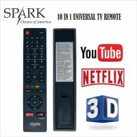 Mando TV Universal Spark 10-en-1 | Control Total Smart TV, Netflix y YouTube | Configuración Fácil y Diseño Ergonómico - details 2