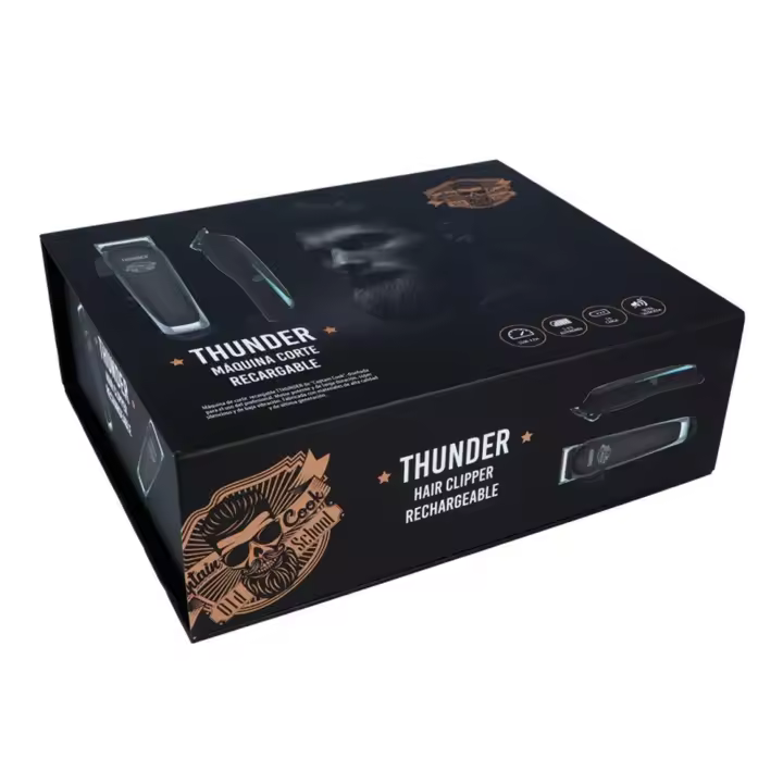 RAGNAR BARBER LINE Maquinilla de Corte de Pelo Recargable Capitán Cook Thunder - Precisión en el Corte - 1