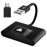 Adaptador De CarPlay Inalámbrico Para Android/Apple Con Cable a Inalámbrico Dongle Plug And Play Conexión USB Adaptador De Auto Universal - details 12