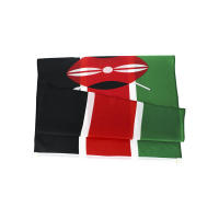 Bandeera De Kenia 90x150 Cm Material Poliéster Estilo Impreso Uso Decorativo Bandera De Nación Kenia - details 1