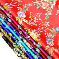 Tela De Brocado Floral Retro En Jacquard Para Vestido De Escenario Traje De Sastre Decoración Del Hogar Bolsa De Satén DIY Artículos De Tela - details 1