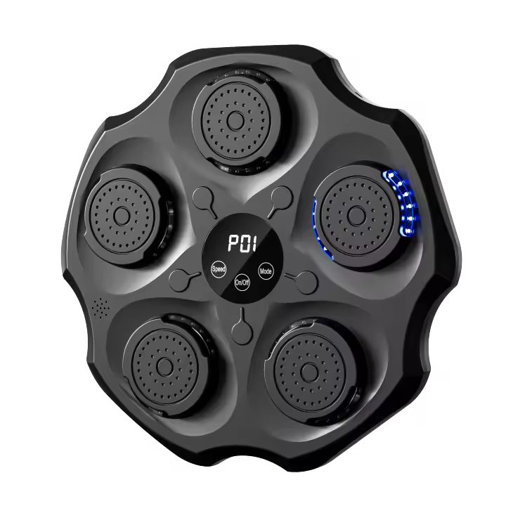 Máquina de boxeo de música inteligente, bolsa de arena de objetivo de pared, entrenamiento de reacción de agilidad relajante - 1